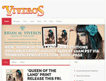 Tablet Screenshot of brianmviveros.com